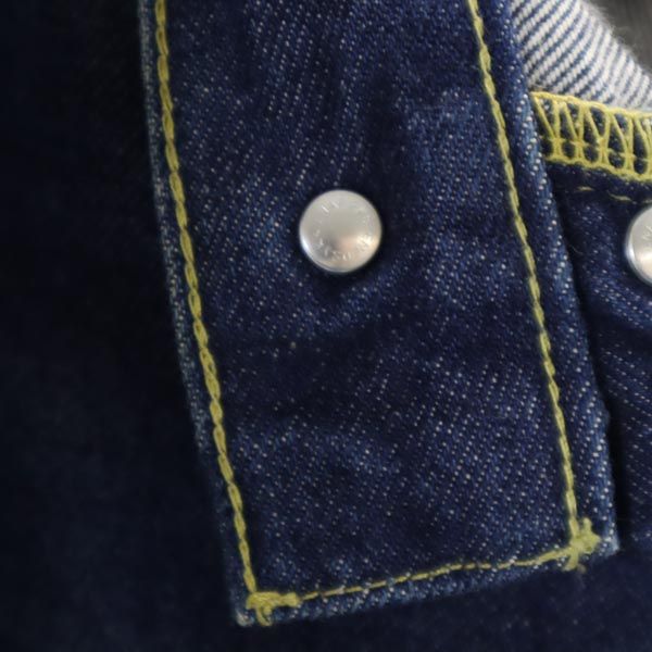 (株)UNITE 日本製 ストレートデニムパンツ W32 ジーパン ボタンフライ メンズ