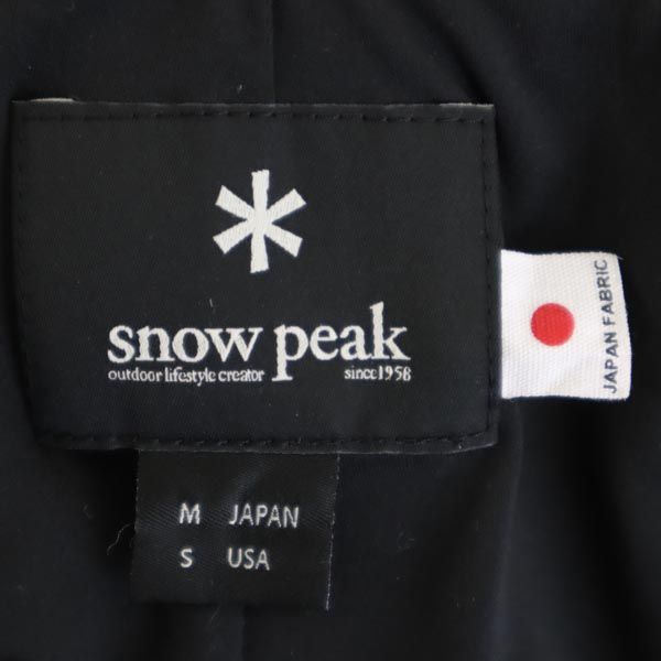 snowpeak スノーピーク 中綿 アウトドアパンツ M 黒 レディース