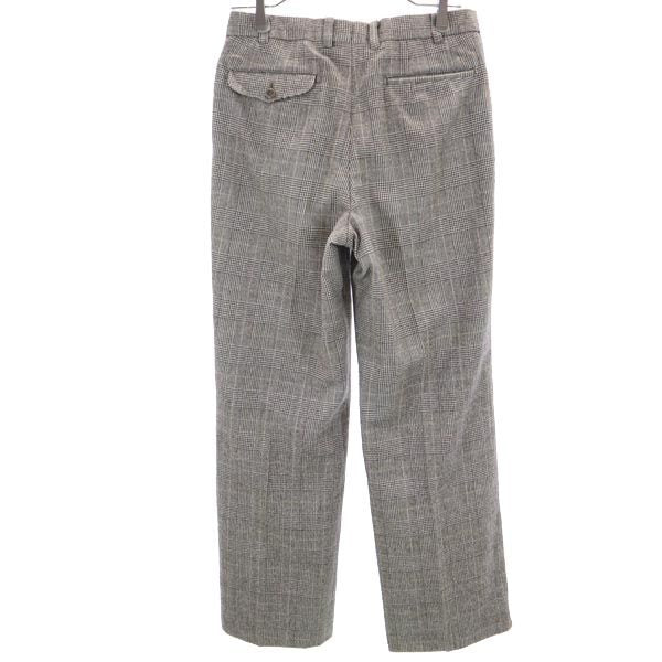 Burberrys バーバリーズ 80s 90s ヴィンテージ ウー チェック柄 スラックスパンツ 76 茶系 メンズ
