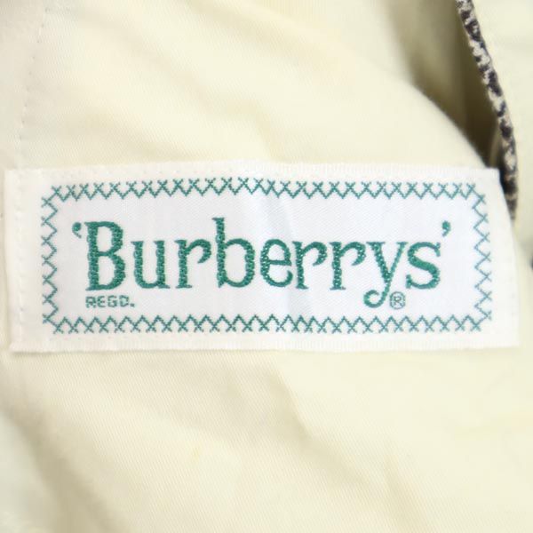 Burberrys バーバリーズ 80s 90s ヴィンテージ ウー チェック柄 スラックスパンツ 76 茶系 メンズ