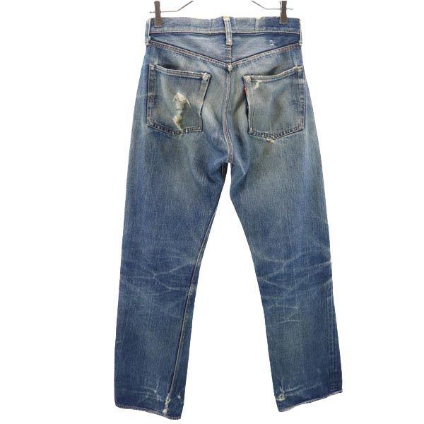 Levi's リーバイス 60s 501XX Vステッチ BIG E ヴィンテージ ギャラ入り 赤耳 ストレートデニムパンツ ジーパン メンズ