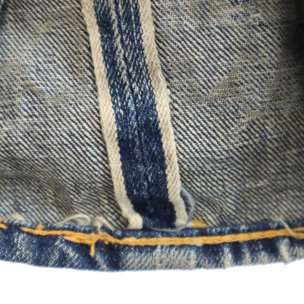 Levi's リーバイス 60s 501XX Vステッチ BIG E ヴィンテージ ギャラ入り 赤耳 ストレートデニムパンツ ジーパン メンズ