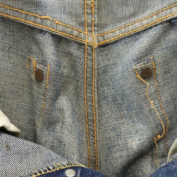 Levi's リーバイス 60s 501XX Vステッチ BIG E ヴィンテージ ギャラ入り 赤耳 ストレートデニムパンツ ジーパン メンズ