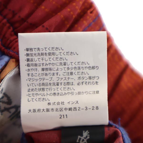 未使用 Gramicci グラミチ 総柄 ナイロン アウトドアパンツ S クライミング メンズ