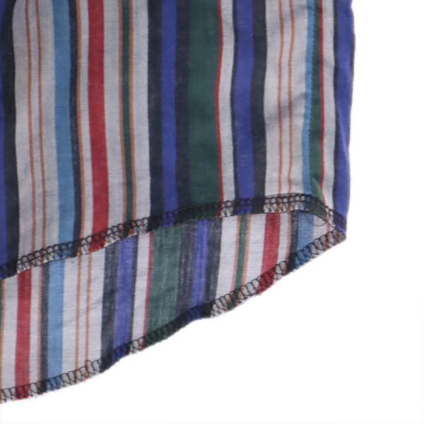 Wrangler ラングラー 80s ヴィンテージ ストライプ 長袖 ロングシャツ メンズ