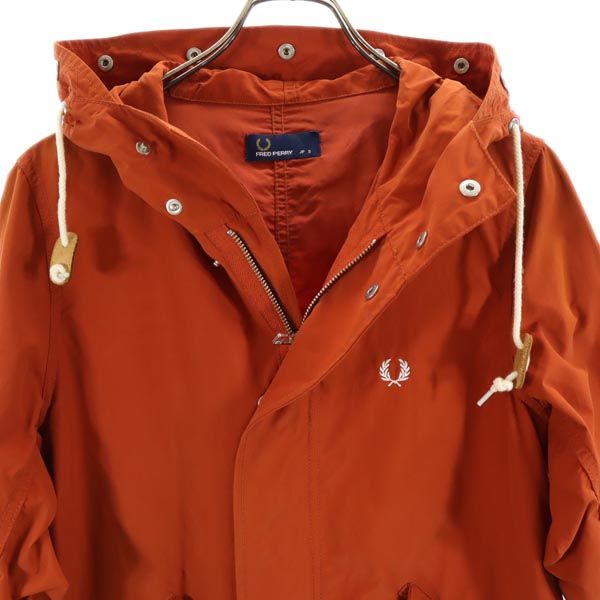 FRED PERRY フレッドペリー モッズコート S オレンジ メンズ
