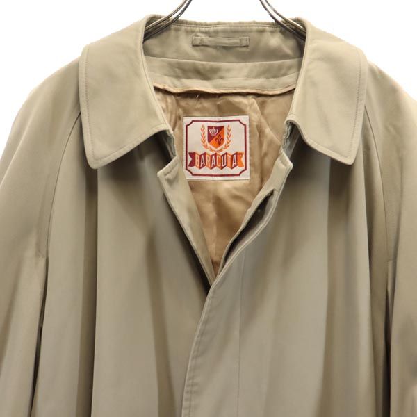 BARACUTA バラクータ 2WAY ステンカラーコート 44 ベージュ系 メンズ