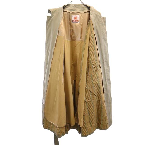 BARACUTA バラクータ 2WAY ステンカラーコート 44 ベージュ系 メンズ