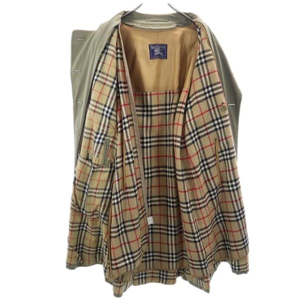 Burberrys バーバリーズ 80s 2WAY トレンチコート カーキ ライナー付き メンズ