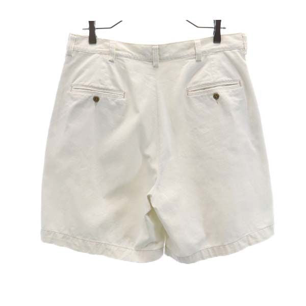 RRL ダブルアールエル 90s USA製 赤三星 チノショートパンツ w33 白 RALPH LAUREN ラルフ ボタンフライ メンズ