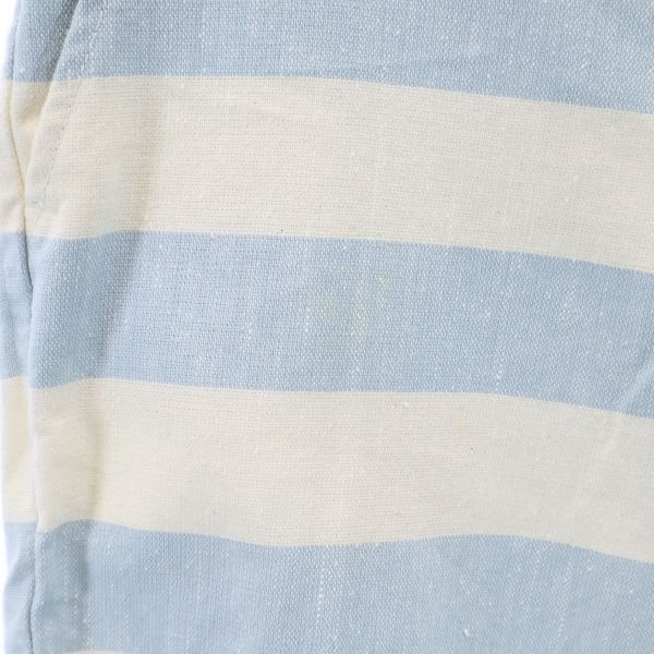 Dickies ディッキーズ アンドエーコラボア ボーダー柄 チノショートパンツ 42 水色×白 AND A メンズ