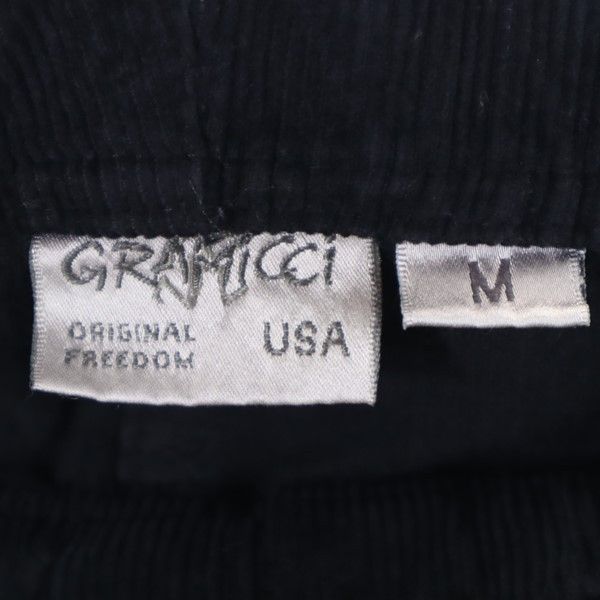 Gramicci グラミチ コーデュロイ クロップドパンツ M ブラック メンズ