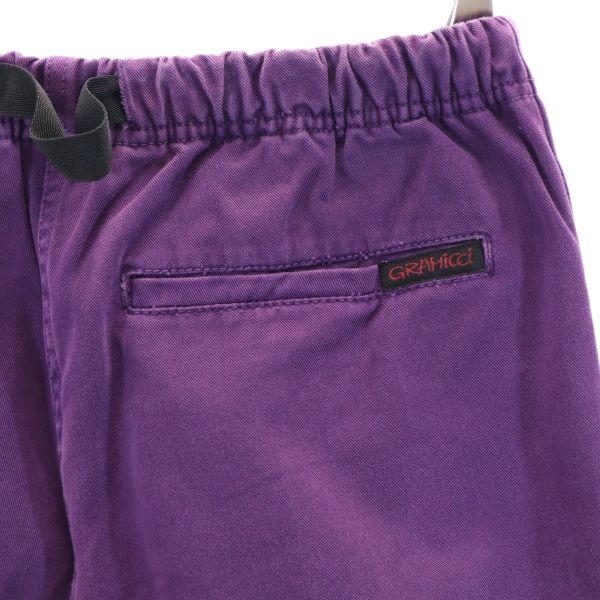 Gramicci グラミチ アウトドアショートパンツ S 紫 クライミング メンズ