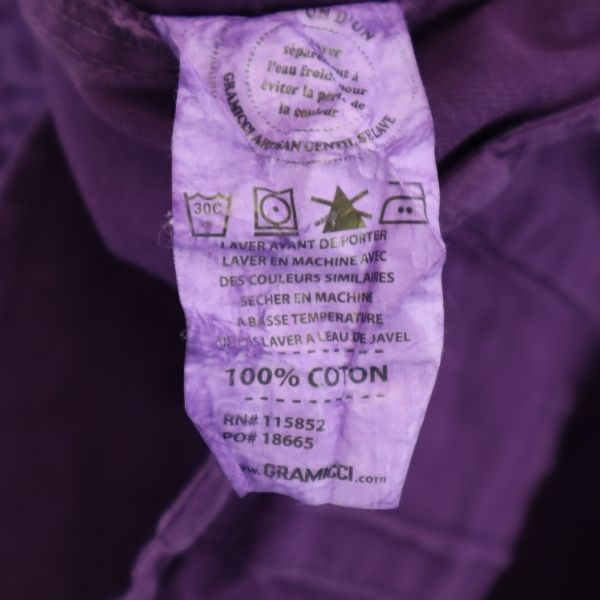 Gramicci グラミチ アウトドアショートパンツ S 紫 クライミング メンズ