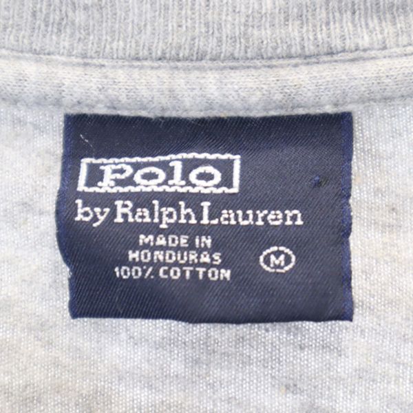 POLO RALPH LAUREN ポロラルフローレン 90s ポロベア 半袖 Tシャツ M グレー メンズ