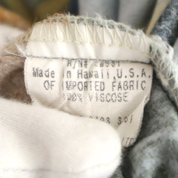 HARLEY DAVIDSON ハーレーダビッドソン USA製 バイク柄 総柄 半袖 シャツ XL グレー系 メンズ