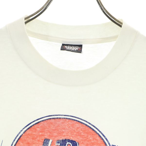 SCREEN STARS スクリーンスターズ USA製 hard rockin PANTHERS MIDWAY 半袖 Tシャツ M 白 メンズ