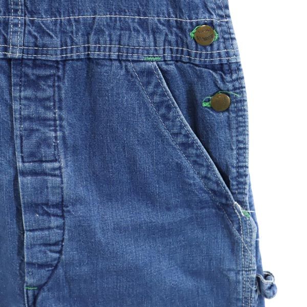 ワシントンディーシー 80s ヴィンテージ デニム オーバーオール w30 WASHINGTON DEE CEE ボタンフライ メンズ