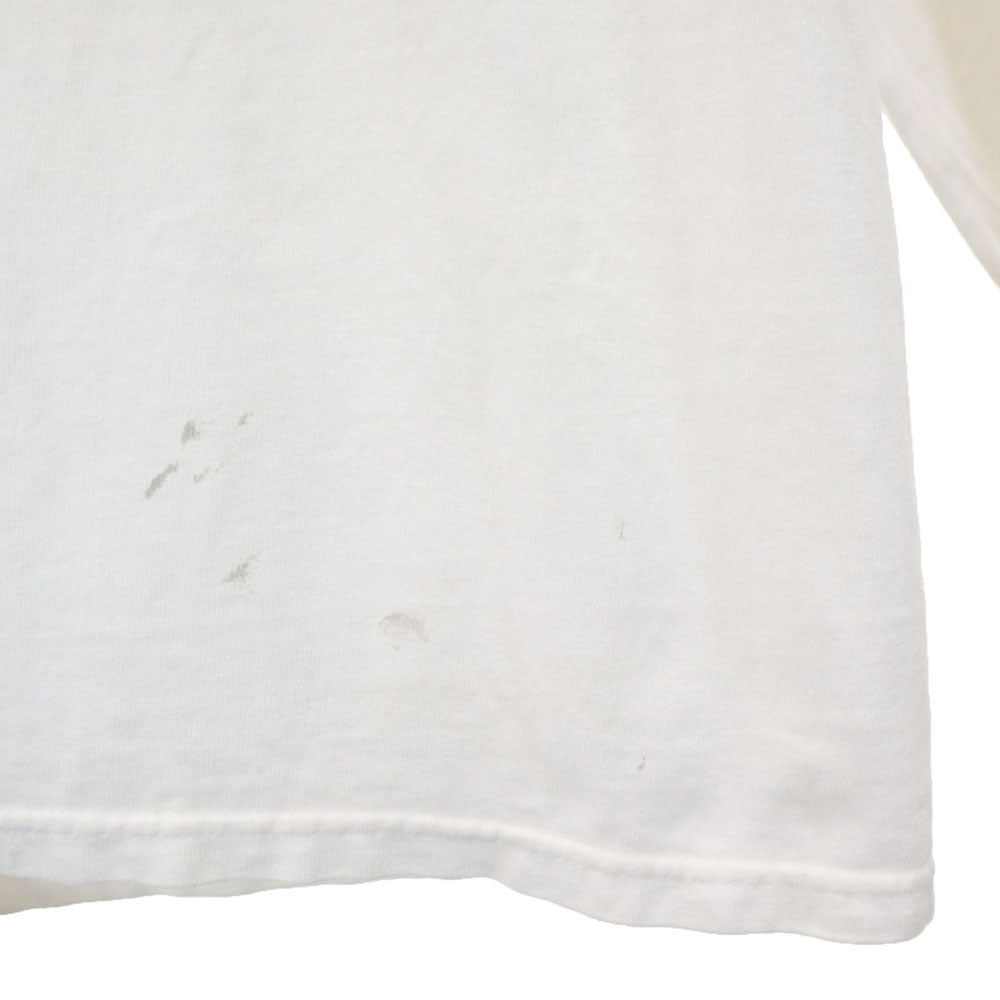 HARLEY DAVIDSON ハーレーダビッドソン バックプリント 長袖 Tシャツ L ホワイト ロンT メンズ