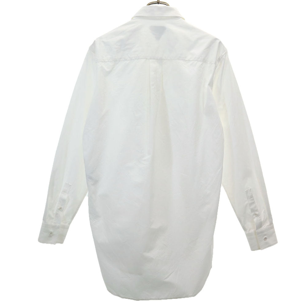 BOTTEGAVENETA ボッテガヴェネタ イタリア製 長袖 ロング シャツ 42 ホワイト メンズ