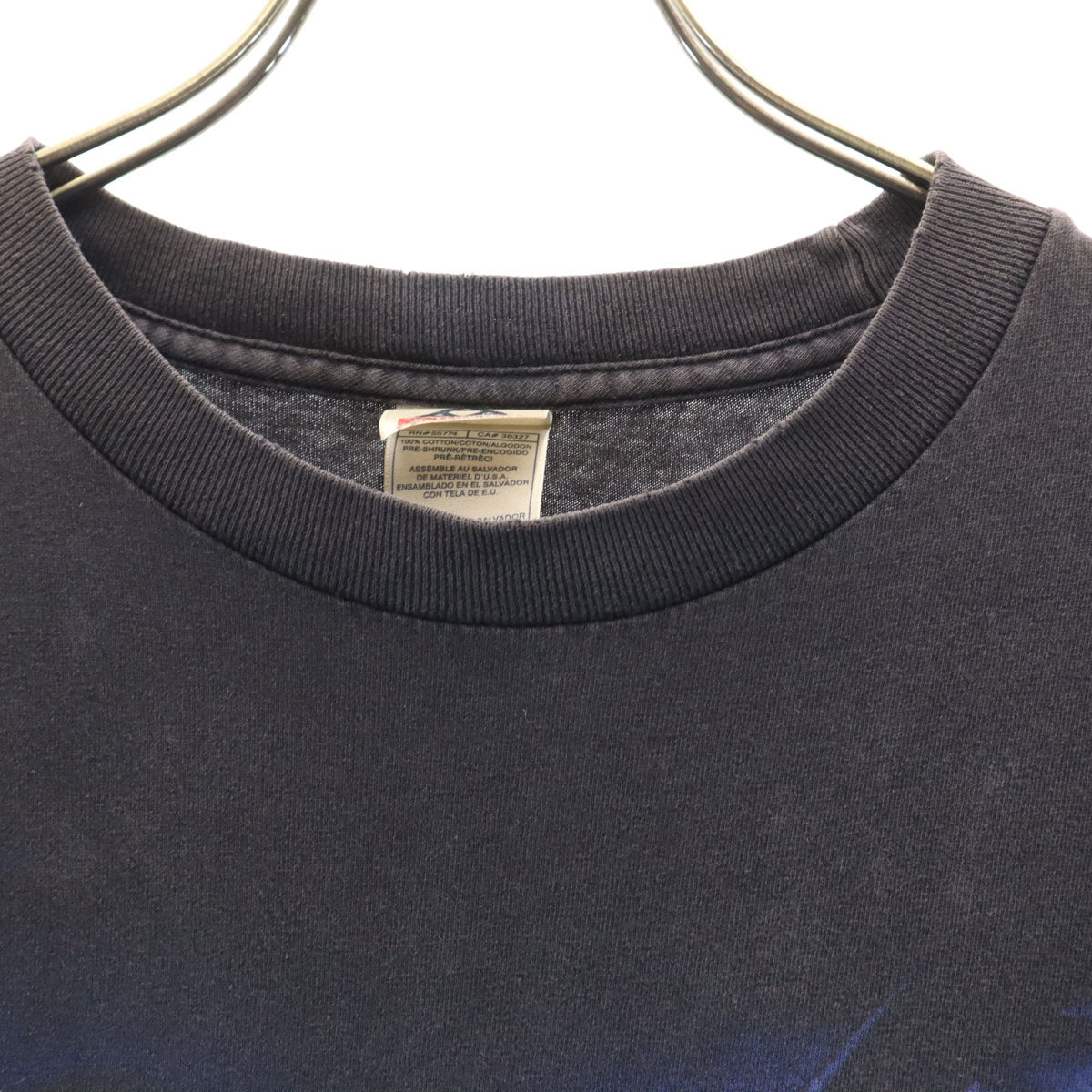 Alstyle Apparel & Activewear アルスタイルアパレルアンドアクティブウェア 90s 00s オールド ドラゴン プリント 半袖 Tシャツ XL グレー系 メンズ