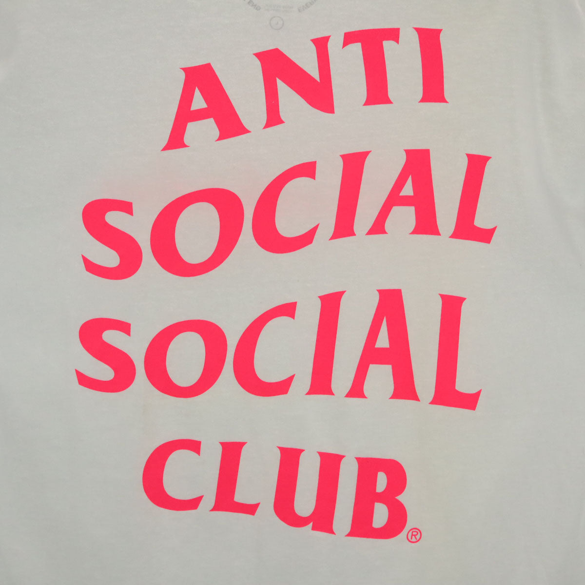 ANTI SOCIAL SOCIAL CLUB アンチソーシャルソーシャルクラブ 半袖 Tシャツ L ホワイト メンズ