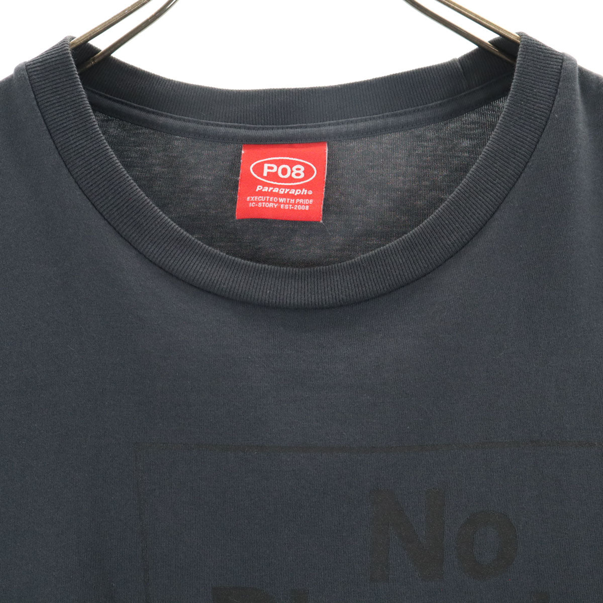 PARAGRAPH パラグラフ 半袖 Tシャツ 3 ダークグレー メンズ