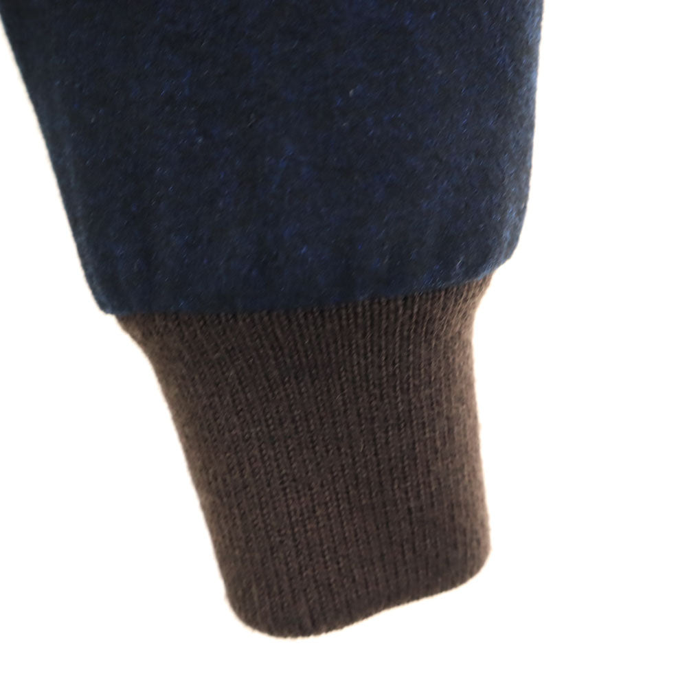 BARBA バルバ イタリア製 ウール スポーツジャケット 48 ネイビー メンズ