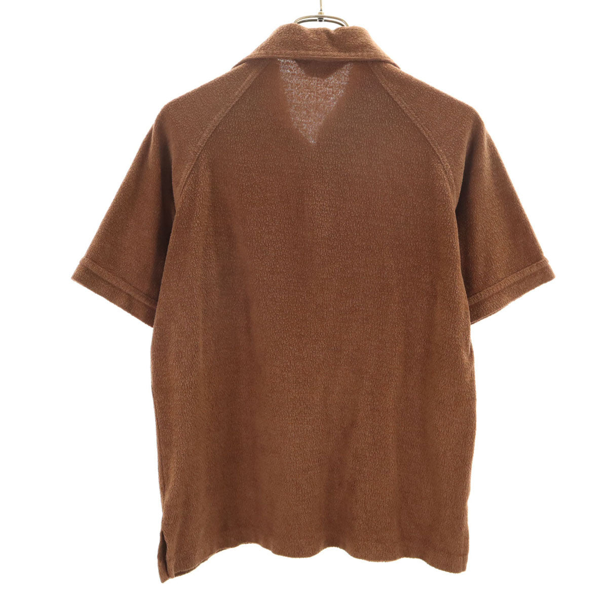 The Men's shop 80s ヴィンテージ 半袖 ポロシャツ M ブラウン メンズ