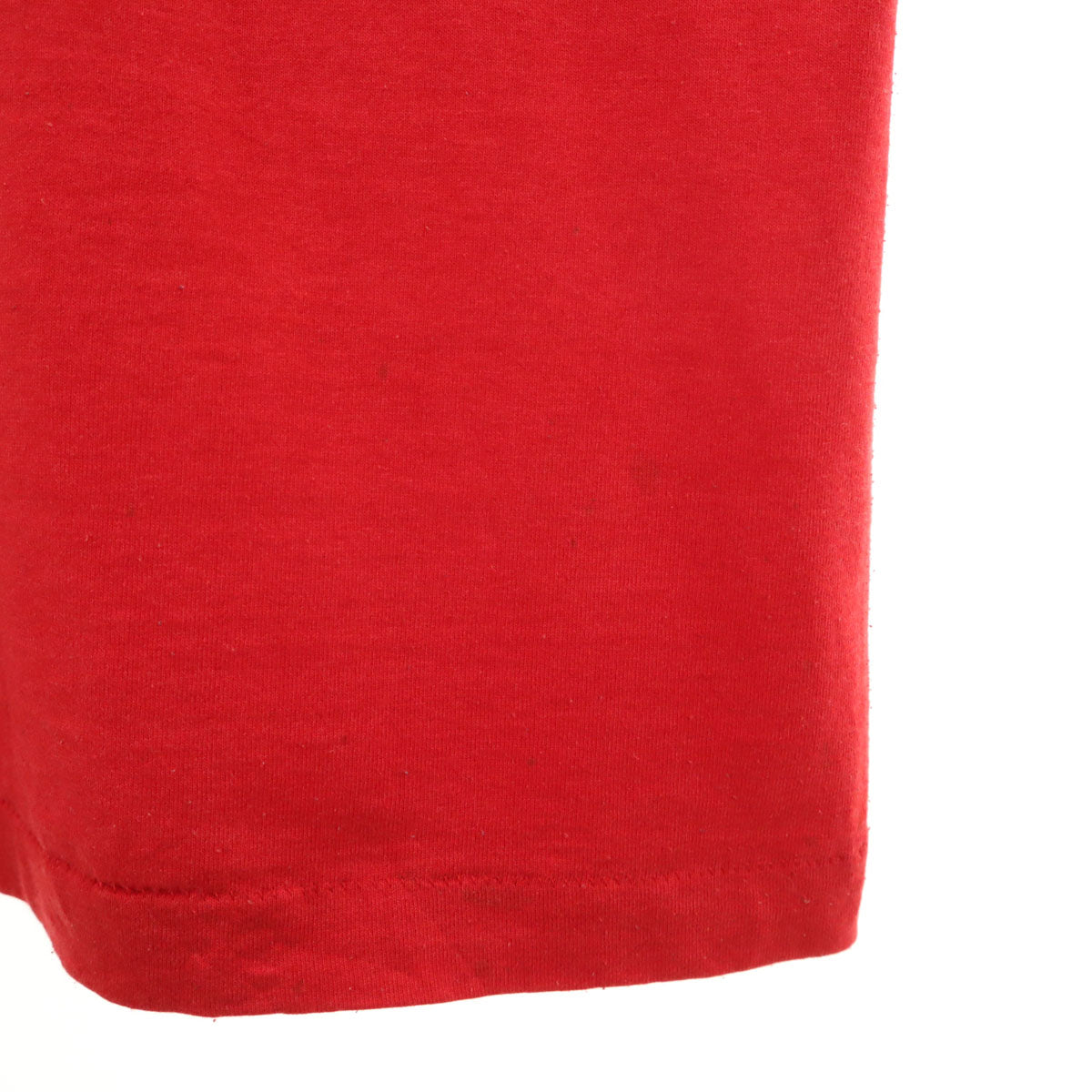 90s オールド 半袖 Tシャツ レッド シングルステッチ メンズ