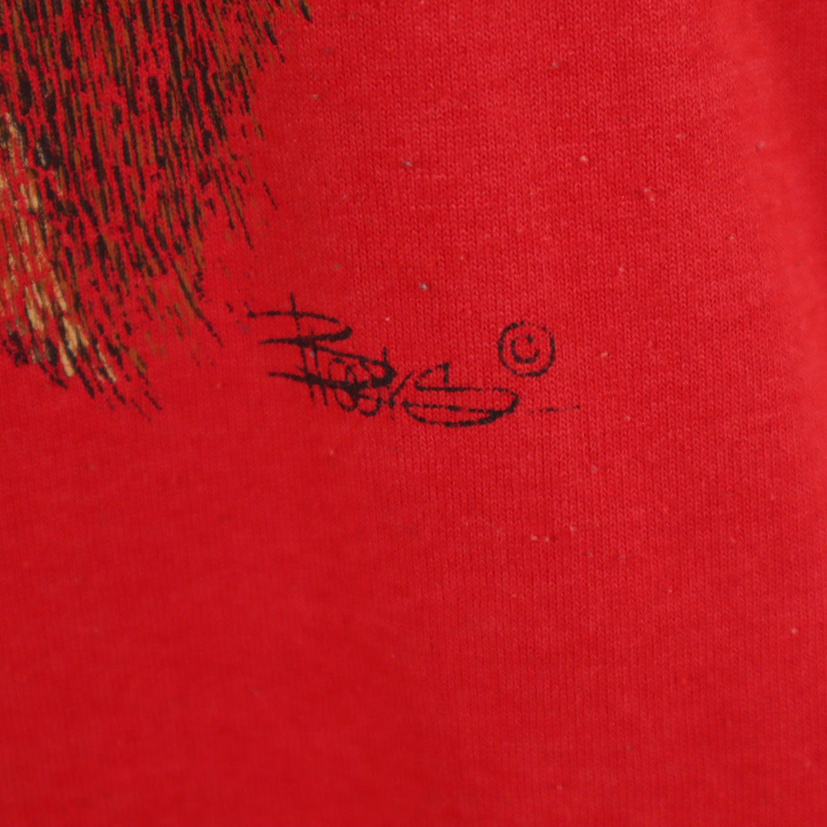 90s オールド 半袖 Tシャツ レッド シングルステッチ メンズ