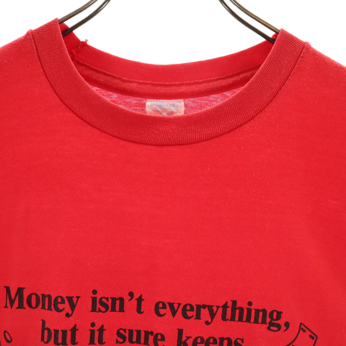 90s オールド カナダ製 半袖 Tシャツ XL レッド シングルステッチ メンズ