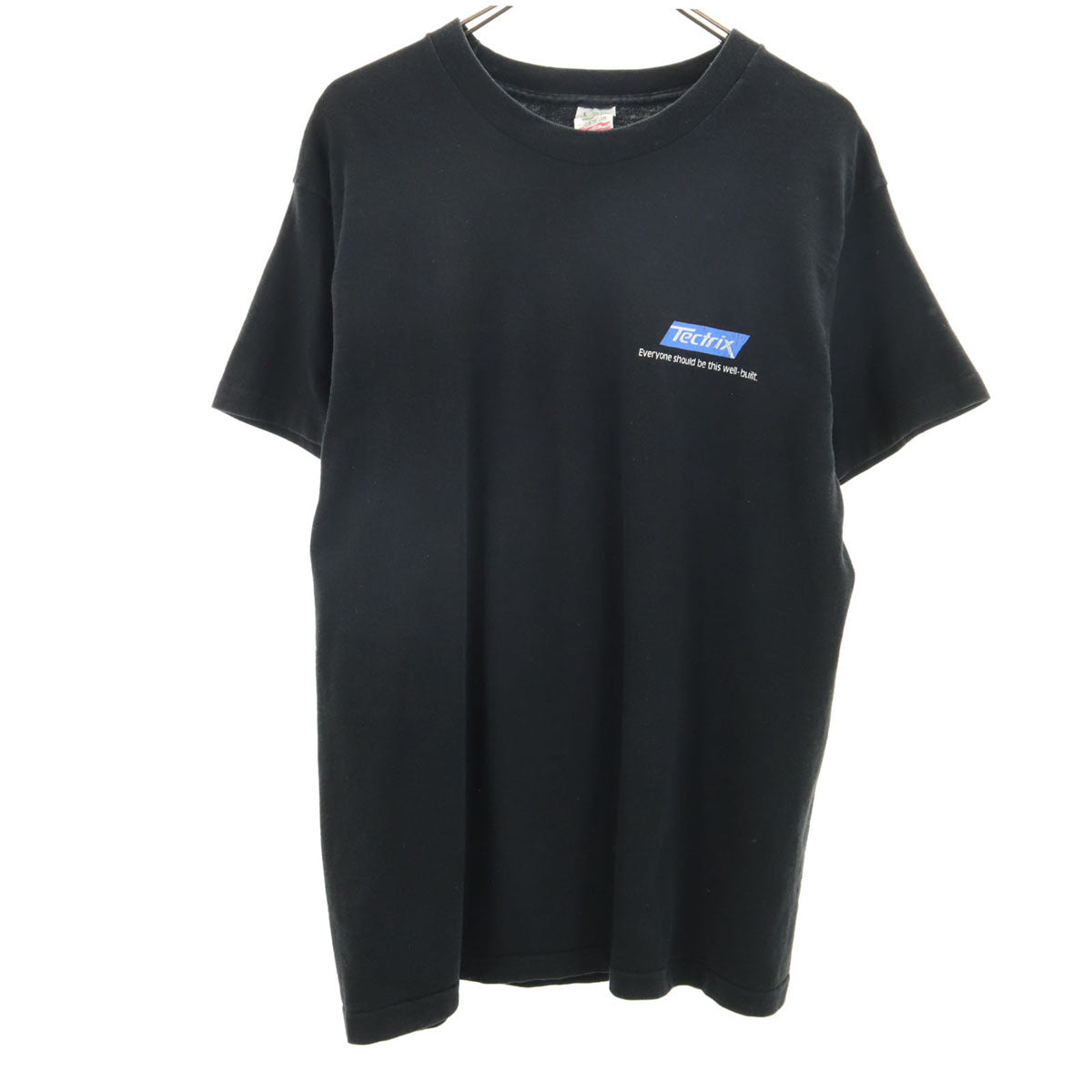 FRUIT OF THE LOOM フルーツオブザルーム 90s USA製 オールド 半袖 Tシャツ L ブラック シングルステッチ メンズ