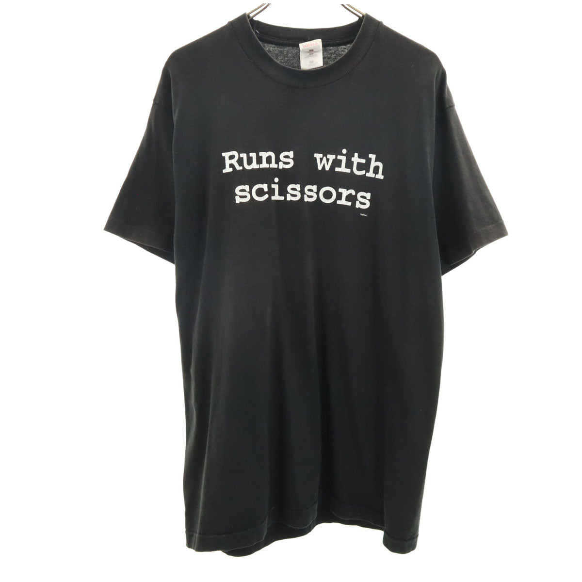 FRUIT OF THE LOOM フルーツオブザルーム 90s USA製 オールド 半袖 Tシャツ L ブラック シングルステッチ メンズ