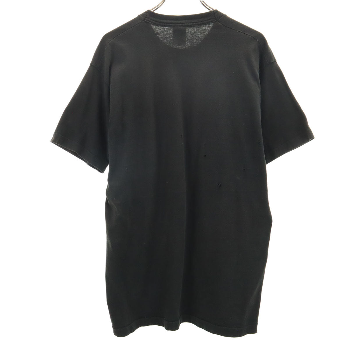 FRUIT OF THE LOOM フルーツオブザルーム 90s USA製 オールド 半袖 Tシャツ L ブラック シングルステッチ メンズ