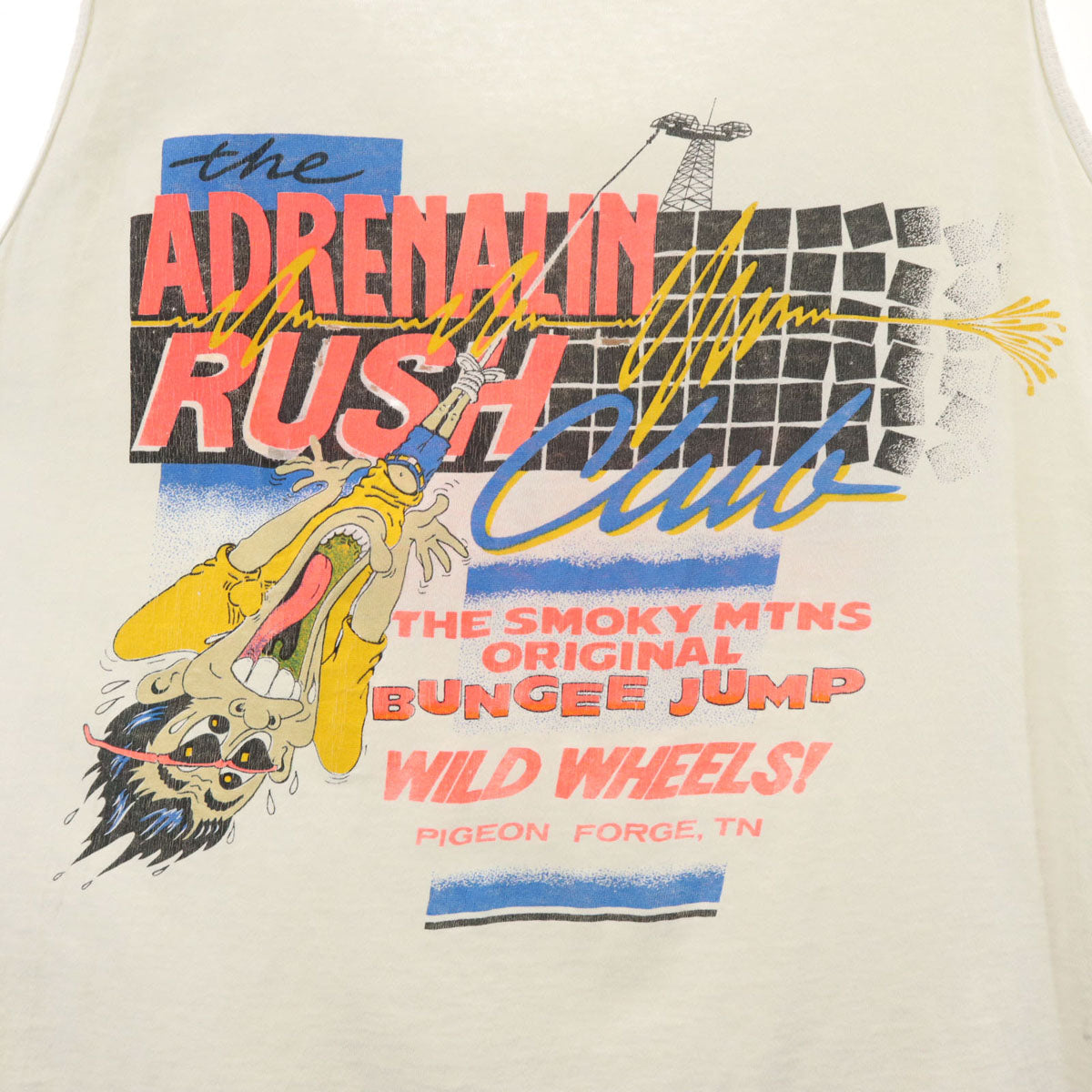 90s オールド タンクトップ 白 メンズ