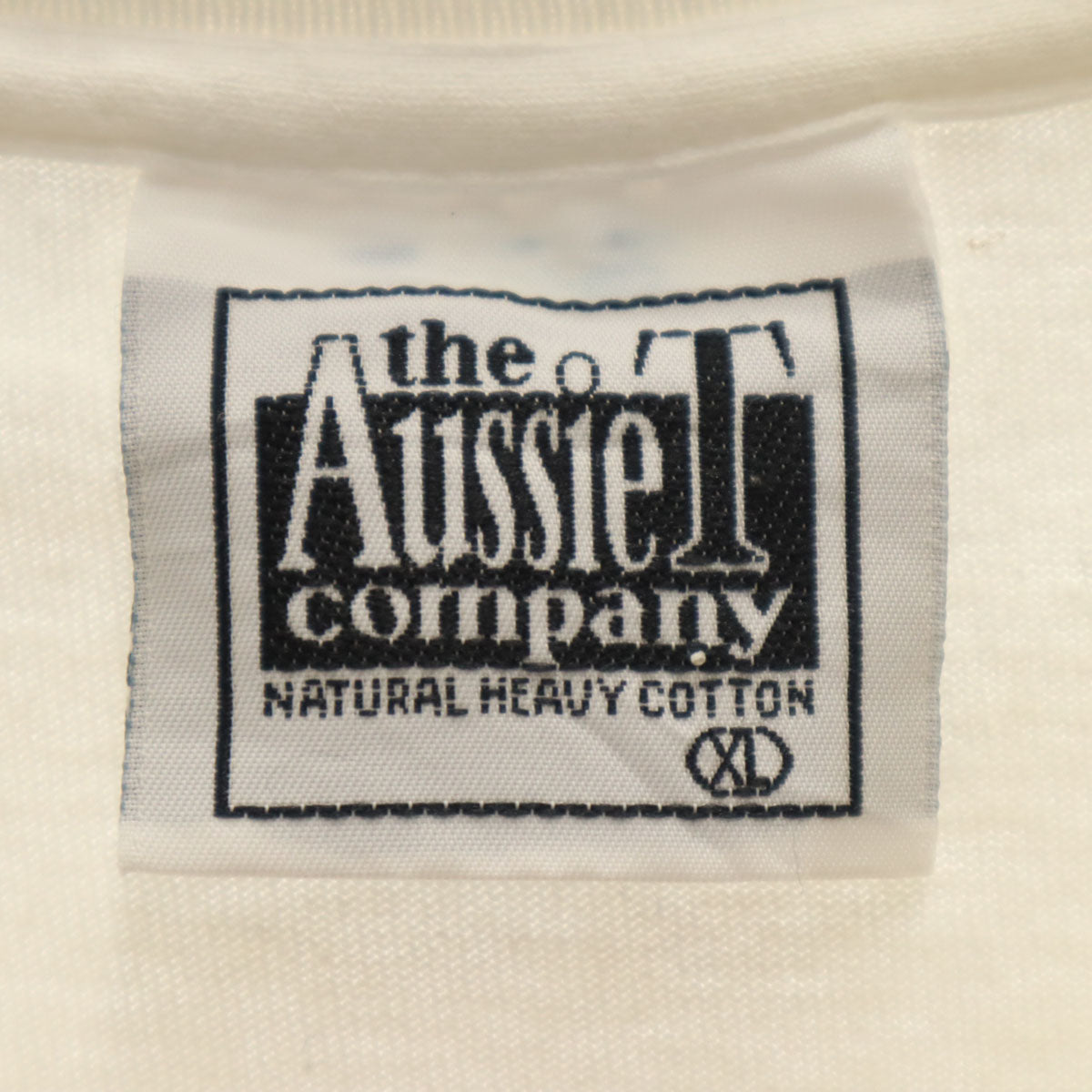 The Aussie T Company 90s USA製 オールド 半袖 Tシャツ XL 白 シングルステッチ メンズ