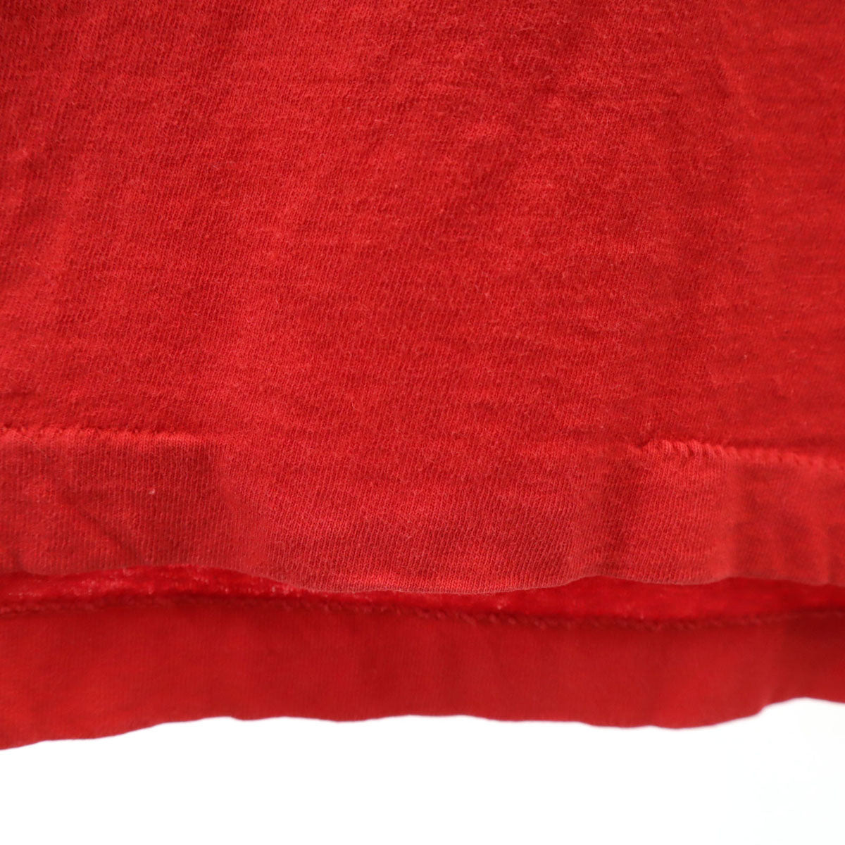 FRUIT OF THE LOOM フルーツオブザルーム 90s USA製 オールド 半袖 Tシャツ XXL 赤 シングルステッチ ビックサイズ ポケT 無地 メンズ