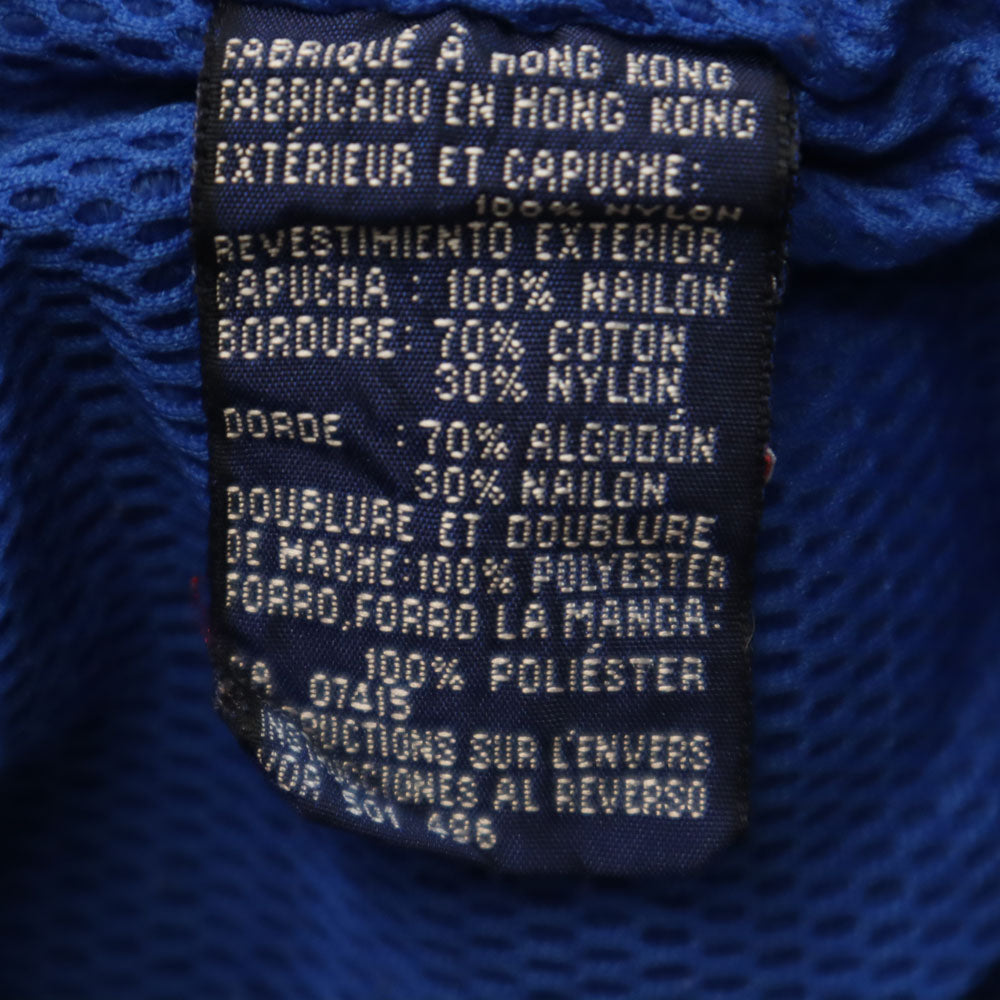 NAUTICA ノーティカ 90s オールド ナイロンジャケット M 黒 裏メッシュ メンズ