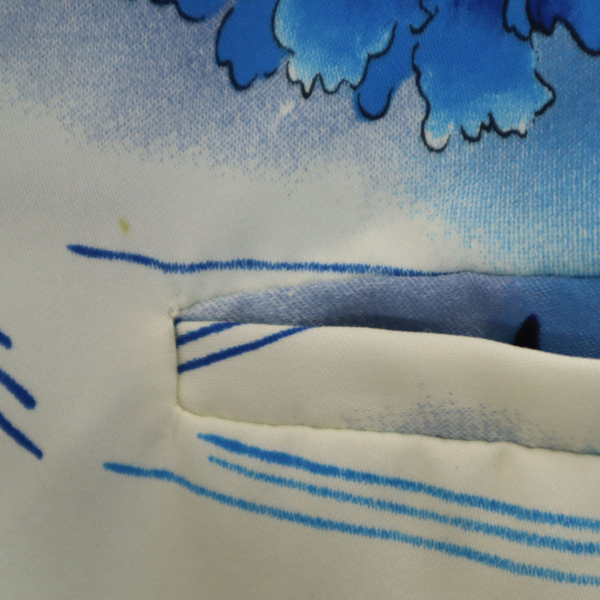 melemele メレメレ 70s 80s USA製 ヴィンテージ 花柄 半袖 アロハシャツ M アイボリー 開襟 メンズ