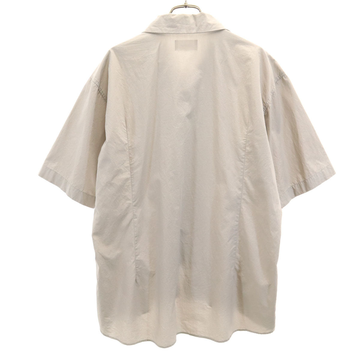 kudos クードス 日本製 半袖 ハーフジップ シャツ 2 グレー プルオーバー メンズ