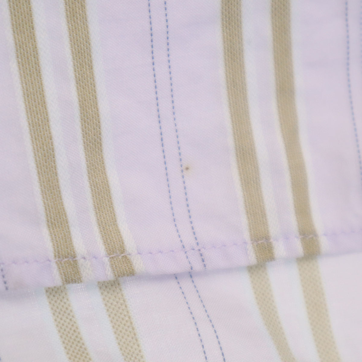 ARMANI アルマーニ コレッツィオーネ ストライプ柄 半袖 シャツ XL パープル系 COLLEZIONI メンズ