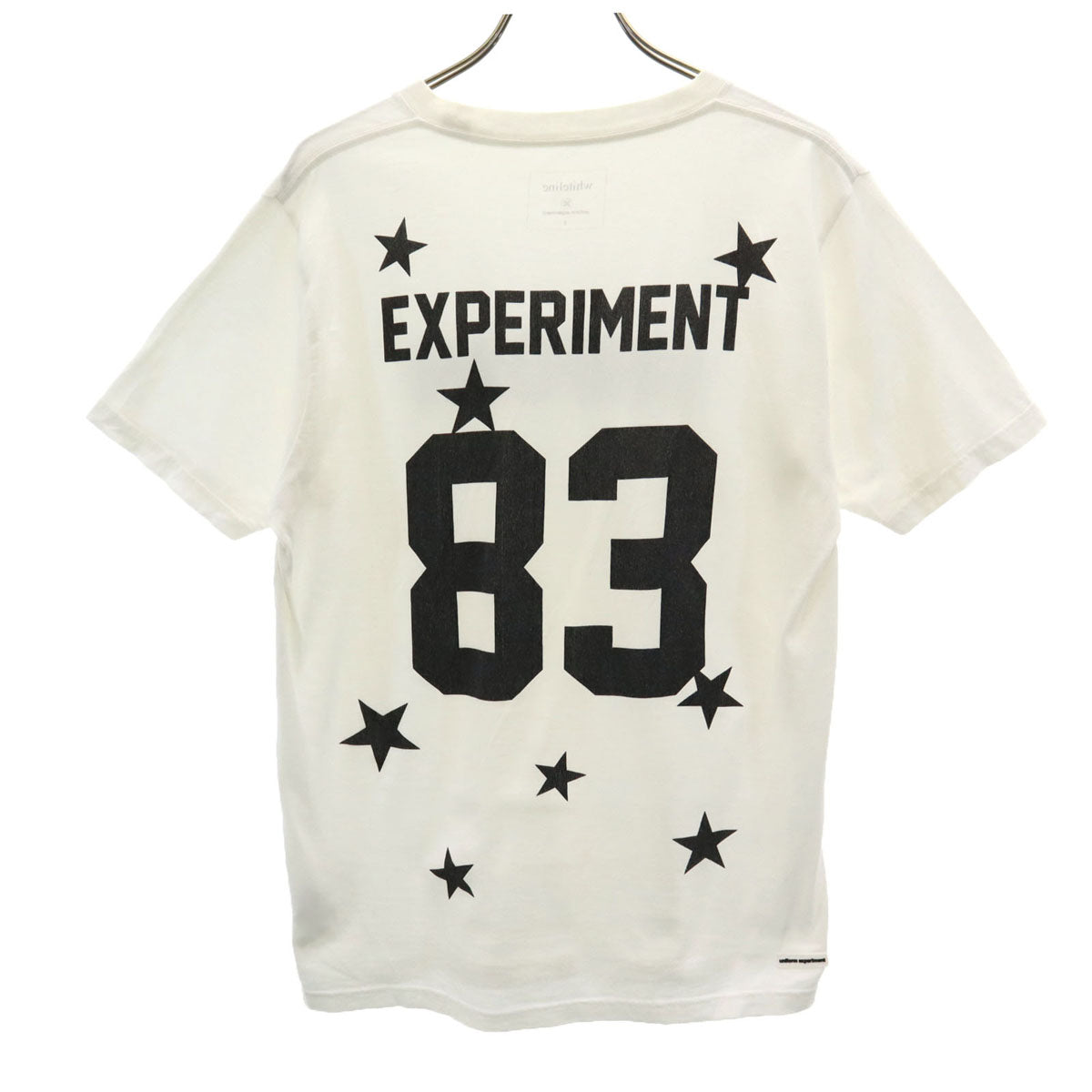 uniform experiment ユニフォームエクスペリメント 日本製 バックプリント 半袖 Tシャツ 2 白 メンズ