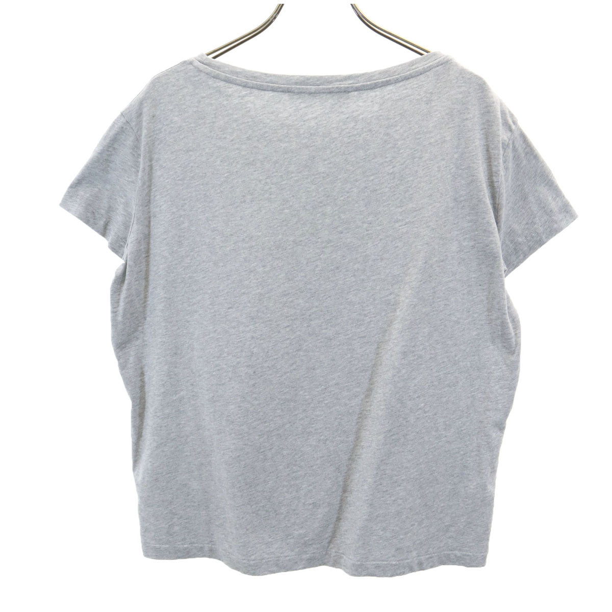 ACNE STUDIOS アクネストゥディオズ フレンチスリーブ Tシャツ XS グレー ストレッチ 無地 レディース