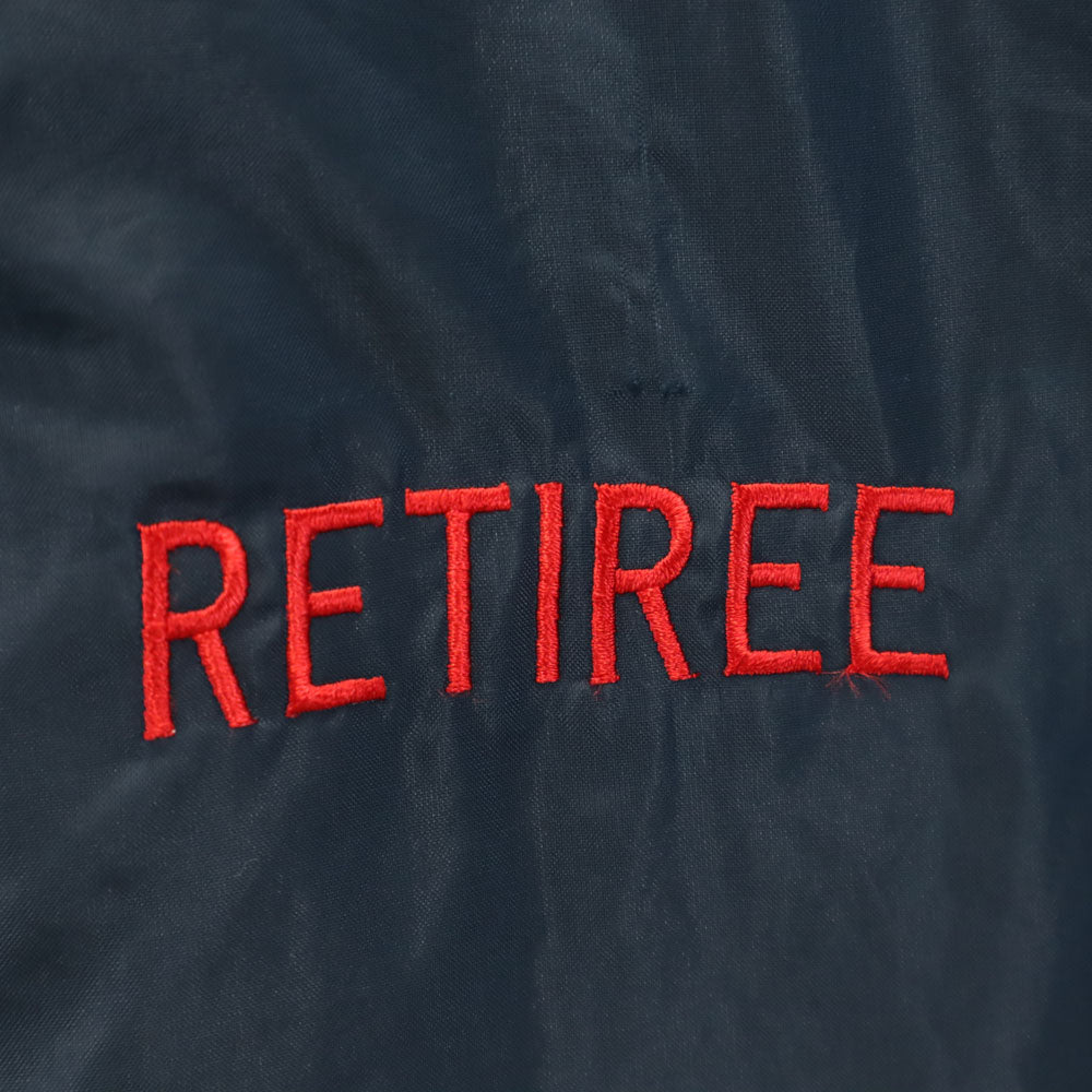 OLD オールド 80s USA製 ブルゾン XL ネイビー ジャケット メンズ