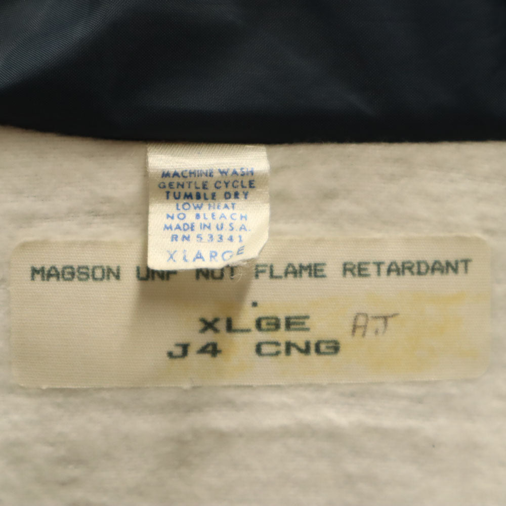 OLD オールド 80s USA製 ブルゾン XL ネイビー ジャケット メンズ