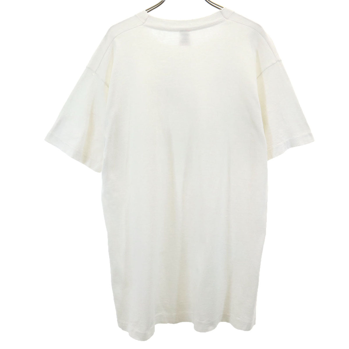 FRUIT OF THE LOOM フルーツオブザルーム 90s USA製 オールド MAINE 半袖 Tシャツ L ホワイト シングルステッチ メンズ