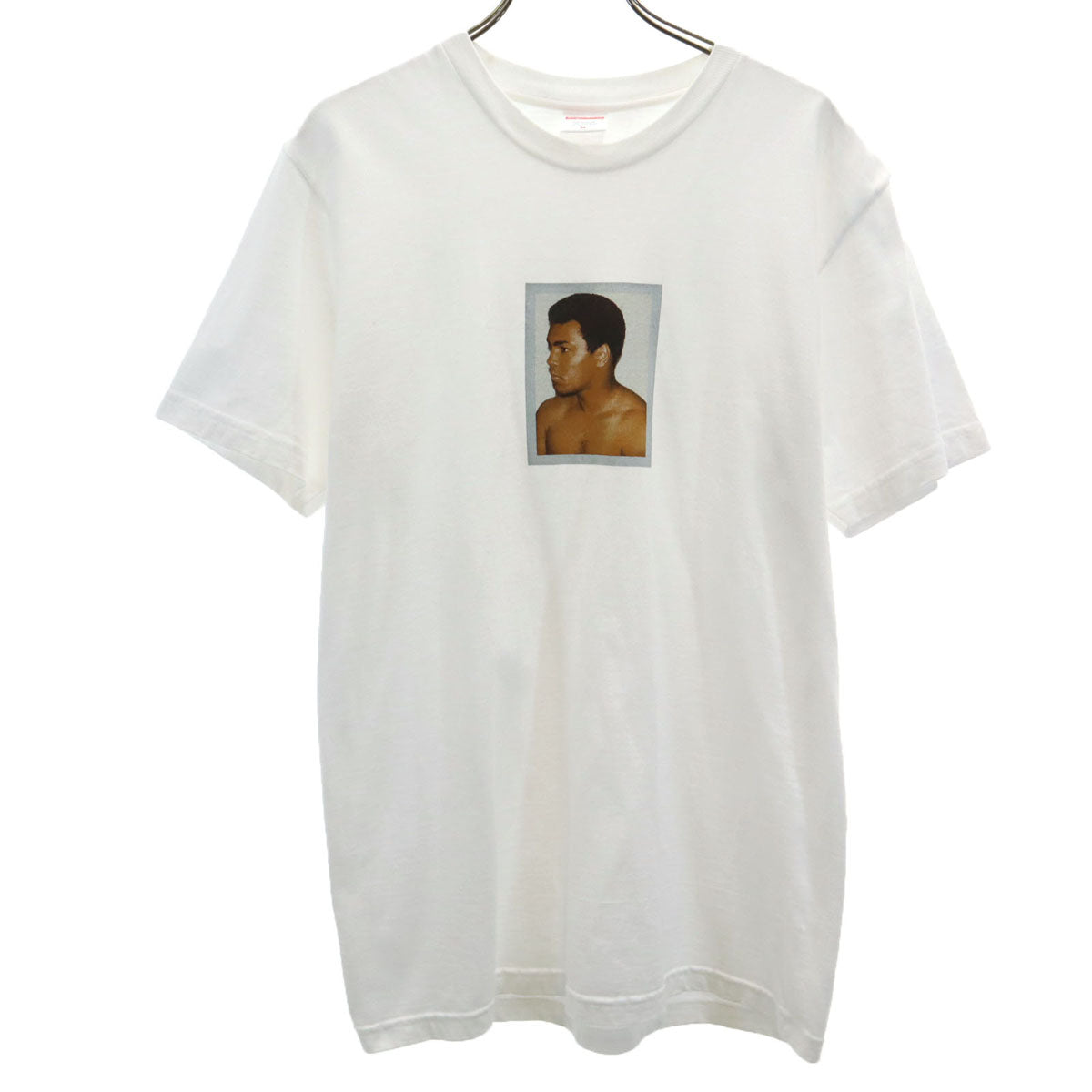 Supreme シュプリーム 16ss USA製 モハメドアリ 半袖 Tシャツ M ホワイト メンズ