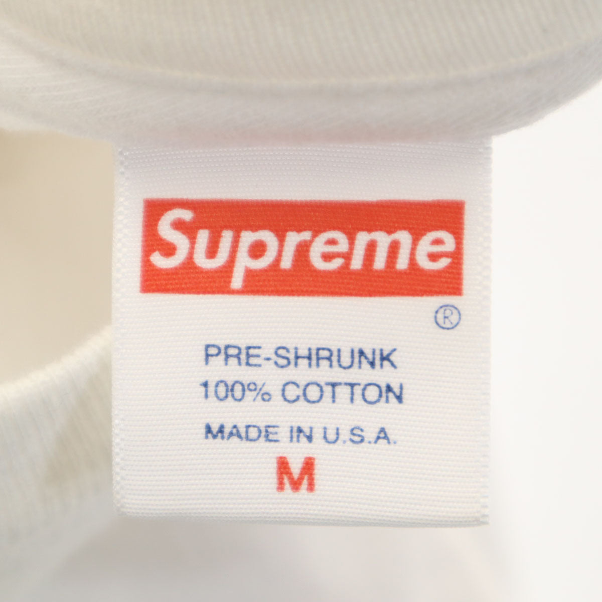 Supreme シュプリーム 16ss USA製 モハメドアリ 半袖 Tシャツ M ホワイト メンズ