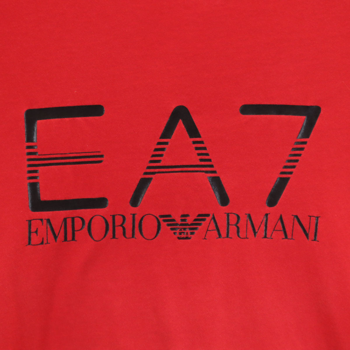 Emporio Armani エンポリオアルマーニ 半袖 Tシャツ XL レッド EA7 メンズ